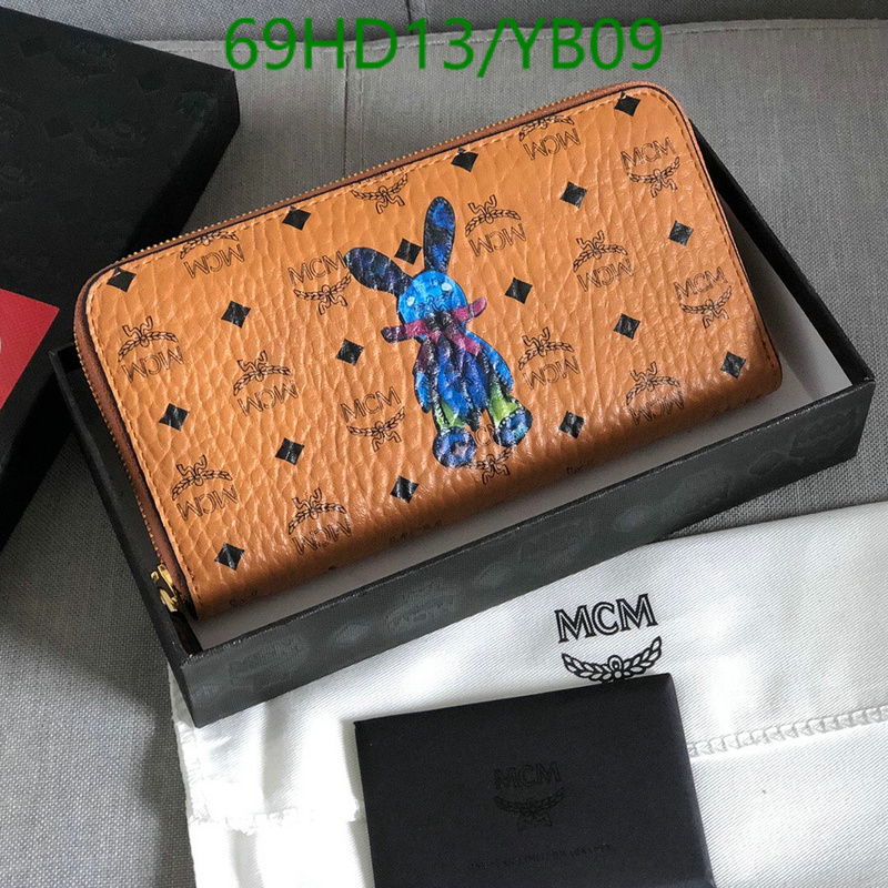 MCM Bag-(Mirror)-Wallet-,Code: YB09,$: 69USD