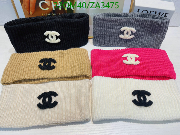 Headband-Chanel, Code: ZA3475,$: 32USD