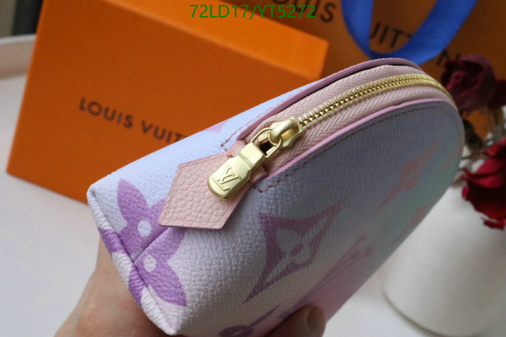 LV Bags-(Mirror)-Wallet-,Code: YT5272,$: 72USD