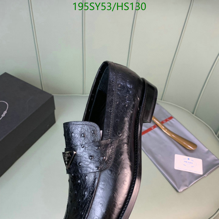 Men shoes-Prada, Code: HS130,$: 195USD