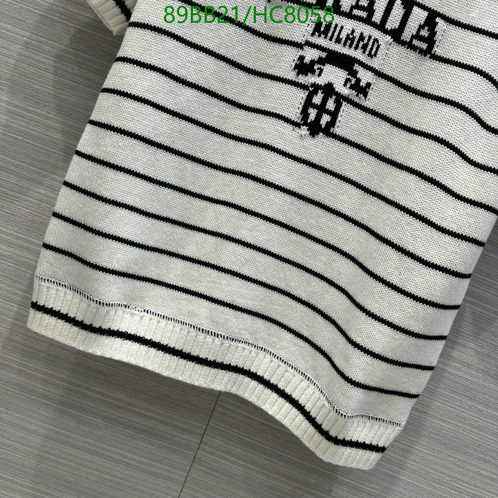 Clothing-Prada, Code: HC8058,$: 89USD