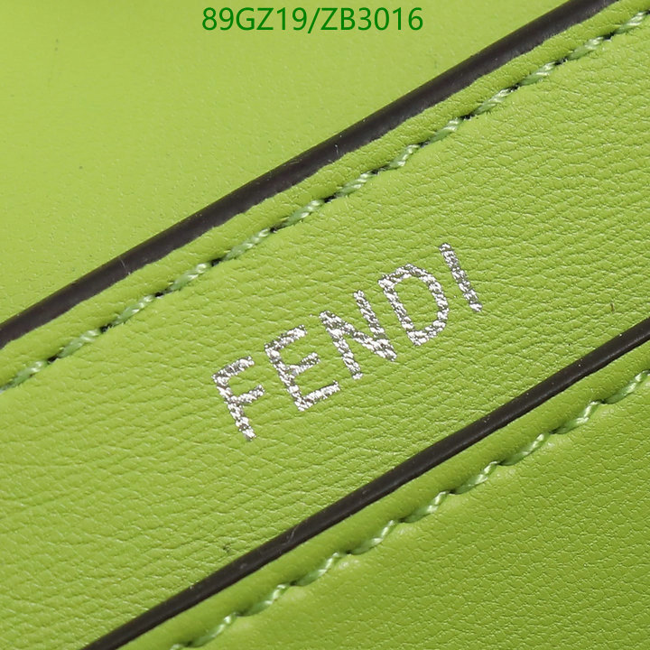 Fendi Bag-(4A)-Diagonal-,Code: ZB3016,$: 89USD