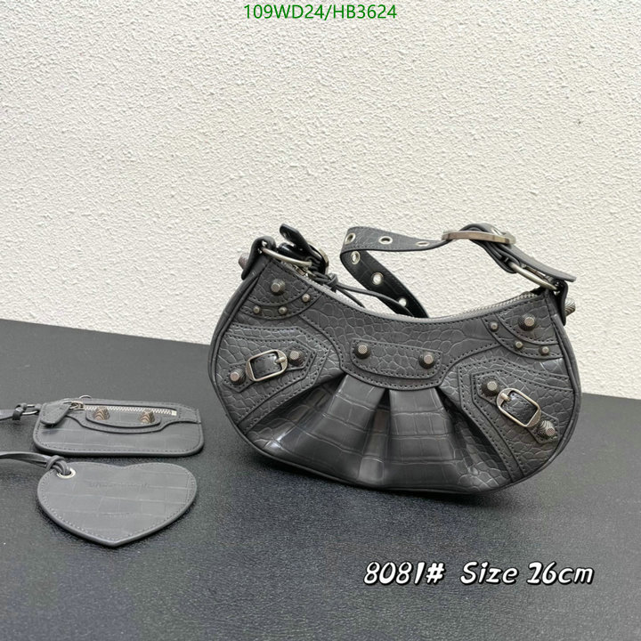Balenciaga Bag-(4A)-Le Cagole-,Code: HB3624,$: 109USD