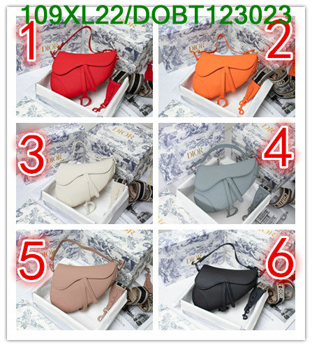 Dior Bags-(4A)-Saddle-,Code: DOBT123023,$: 109USD