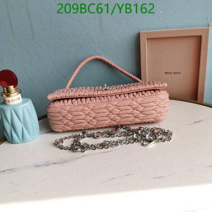 Miu Miu Bag-(Mirror)-Diagonal-,Code: YB162,$: 209USD