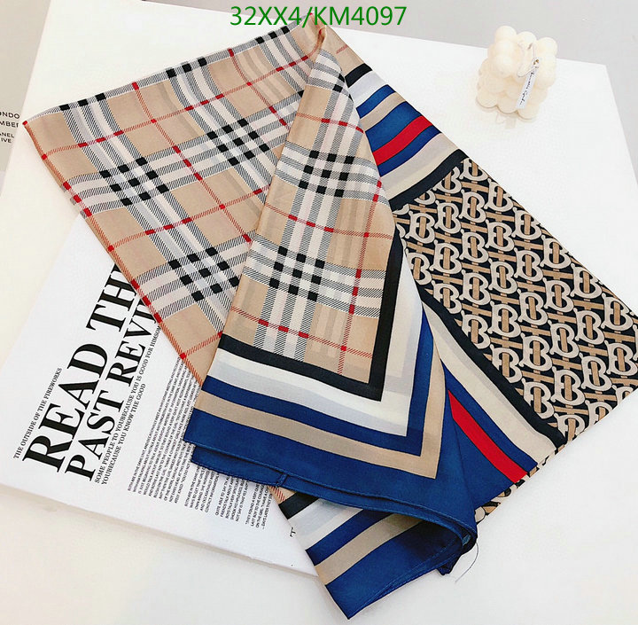 Scarf-Burberry, Code: KM4097,$: 32USD