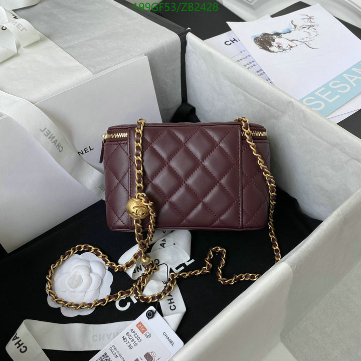 Chanel Bags -(Mirror)-Vanity--,Code: ZB2428,$: 199USD