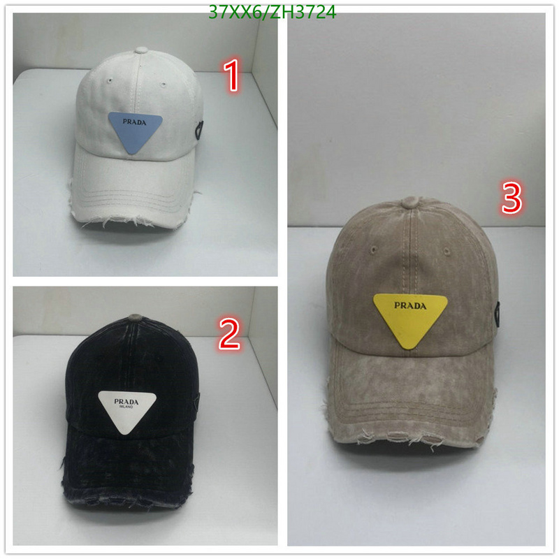 Cap -(Hat)-Prada, Code: ZH3724,$: 37USD