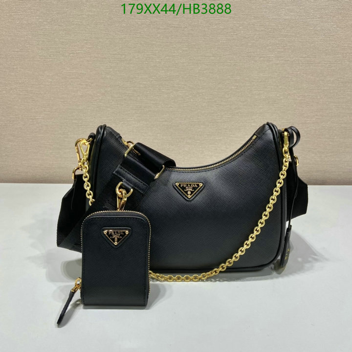 Prada Bag-(Mirror)-Re-Edition 2005,Code: HB3888,$: 179USD