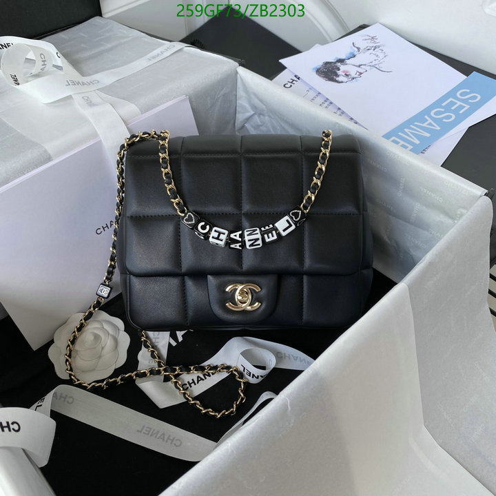 Chanel Bags -(Mirror)-Diagonal-,Code: ZB2303,$: 259USD