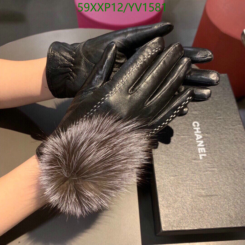 Gloves-Chanel, Code: YV1581,$: 59USD