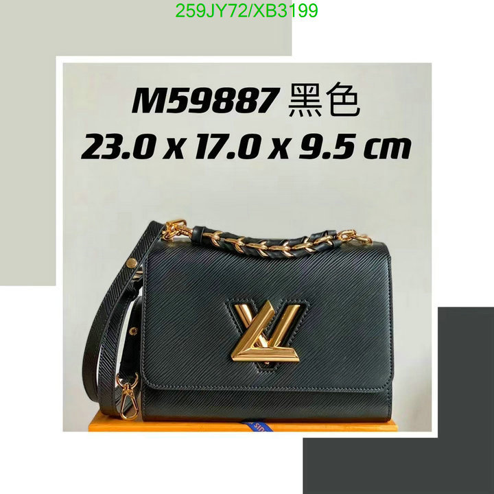 LV Bags-(Mirror)-Pochette MTis-Twist-,Code: XB3199,$: 259USD