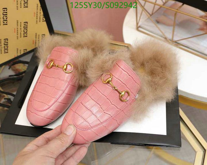 Women Shoes-Gucci, Code:S092942,$: 125USD