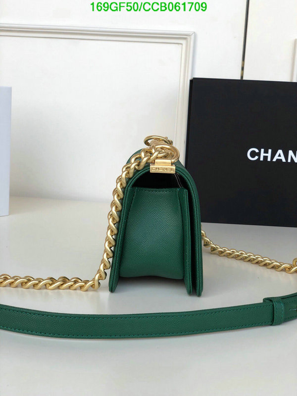 Chanel Bags -(Mirror)-Le Boy,Code: CCB061709,$: 169USD