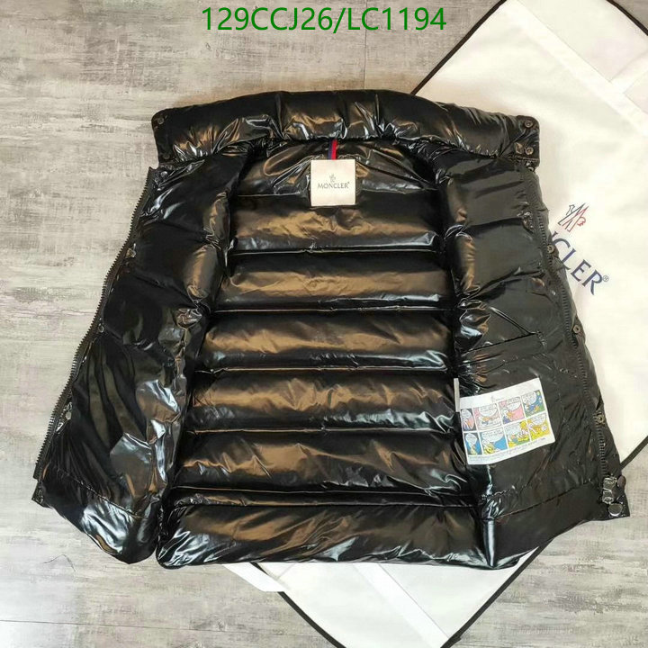 Down jacket Men-Moncler, Code: LC1194,$: 129USD