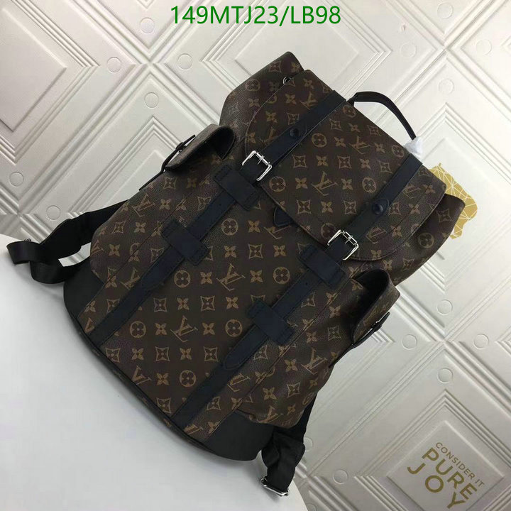 LV Bags-(4A)-Backpack-,Code: LB98,$: 149USD