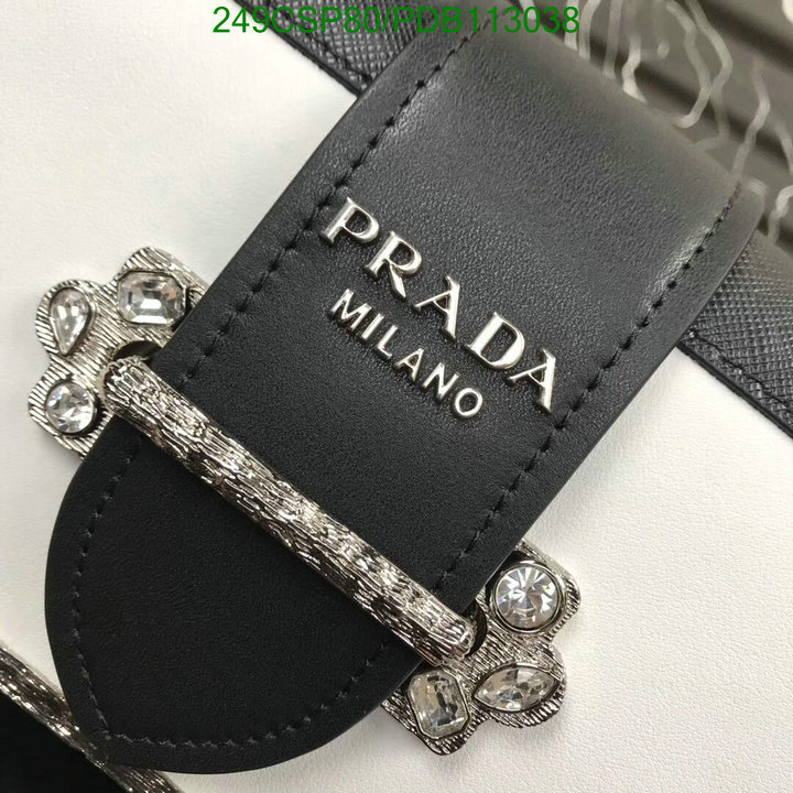 Prada Bag-(Mirror)-Diagonal-,Code: PDB113038,$: 249USD