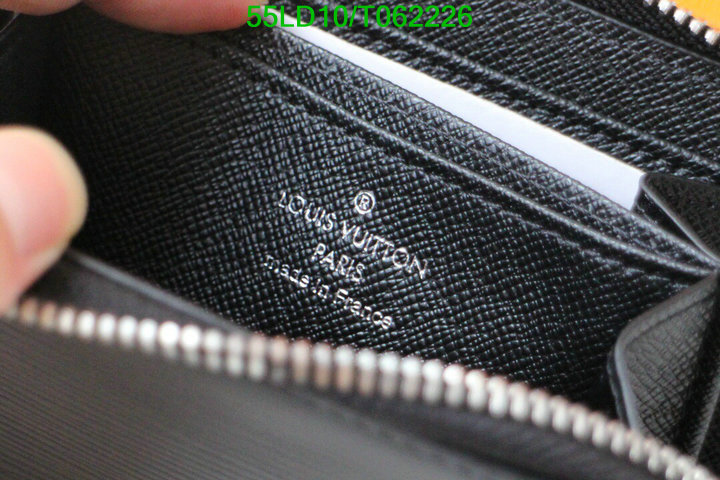 LV Bags-(Mirror)-Wallet-,Code: T062226,$: 55USD