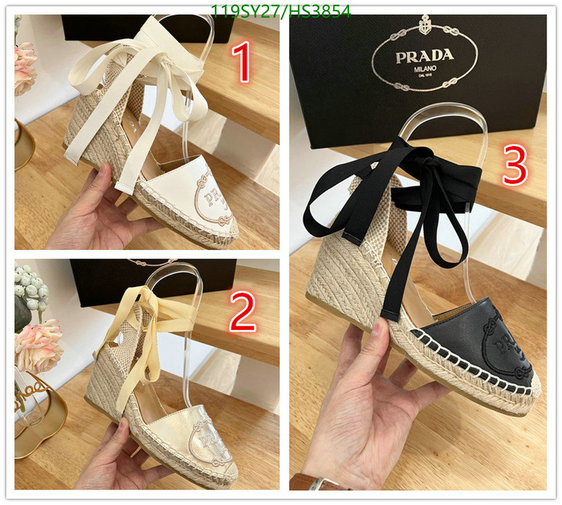 Women Shoes-Prada, Code: HS3854,$: 119USD