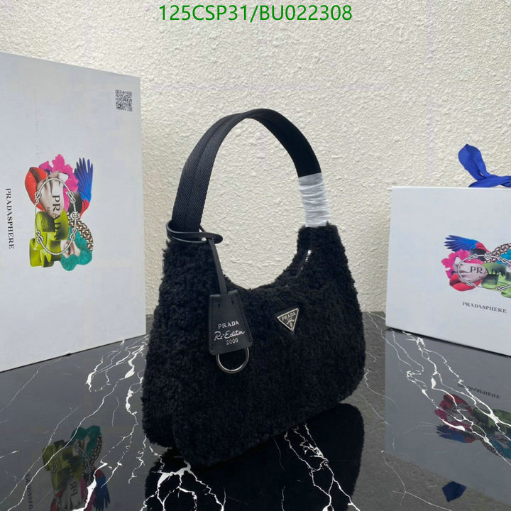 Prada Bag-(Mirror)-Re-Edition 2000,Code: BU022308,$: 125USD