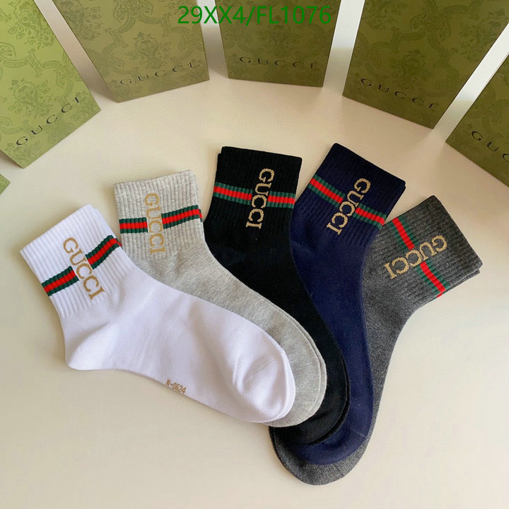 Sock-Gucci, Code: FL1076,$: 29USD