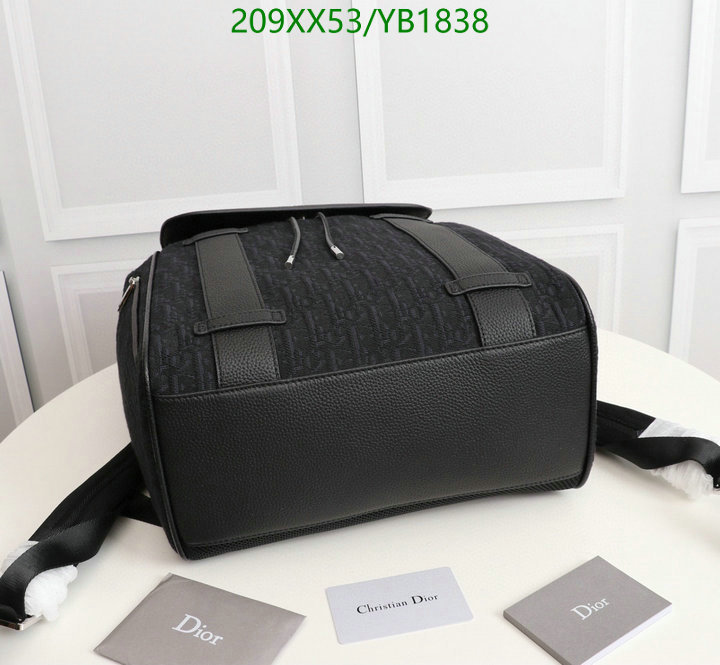 Dior Bags -(Mirror)-Backpack-,Code: YB1838,$: 209USD