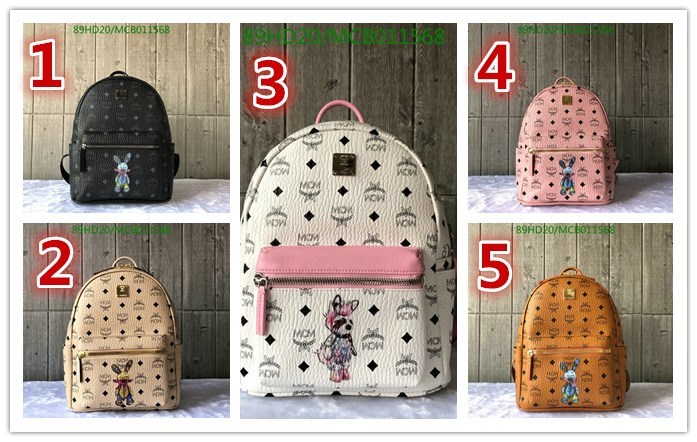 MCM Bag-(Mirror)-Backpack-,Code: MCB011568,$:89USD