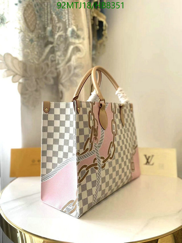 LV Bags-(4A)-Handbag Collection-,Code: HB8351,$: 92USD