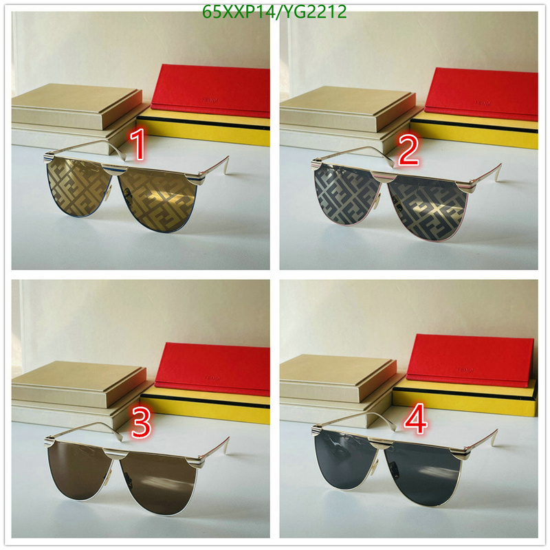 Glasses-Fendi, Code: YG2212,$: 65USD