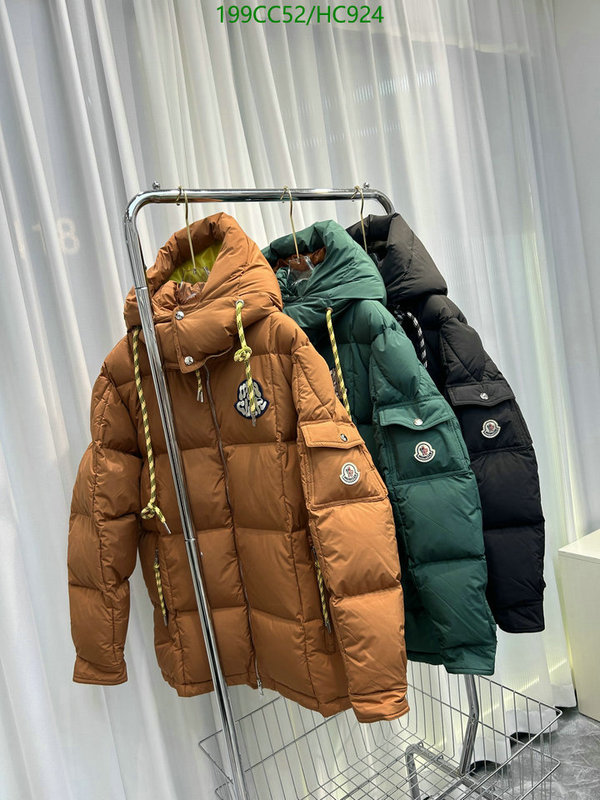 Down jacket Men-Moncler, Code: HC924,$: 199USD