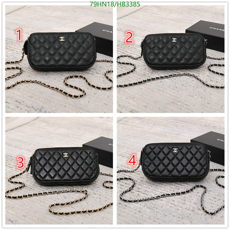 Chanel Bags ( 4A )-Diagonal-,Code: HB3385,$: 79USD