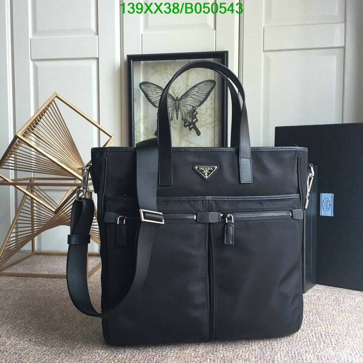 Prada Bag-(Mirror)-Handbag-,Code: B050543,$: 139USD