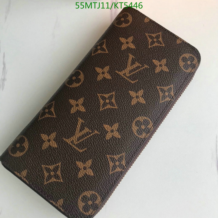 LV Bags-(4A)-Wallet-,Code: KT5446,$: 55USD