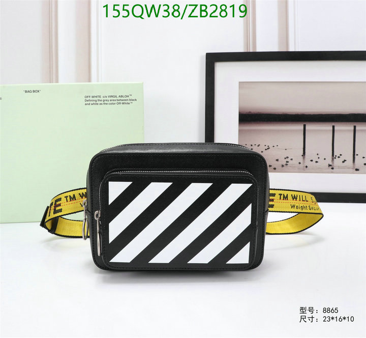 Off-White Bag-(Mirror)-Diagonal-,Code: ZB2819,$: 155USD