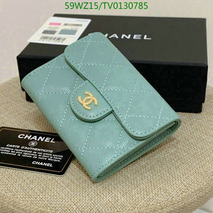 Chanel Bags ( 4A )-Wallet-,Code: TV0130785,$: 59USD