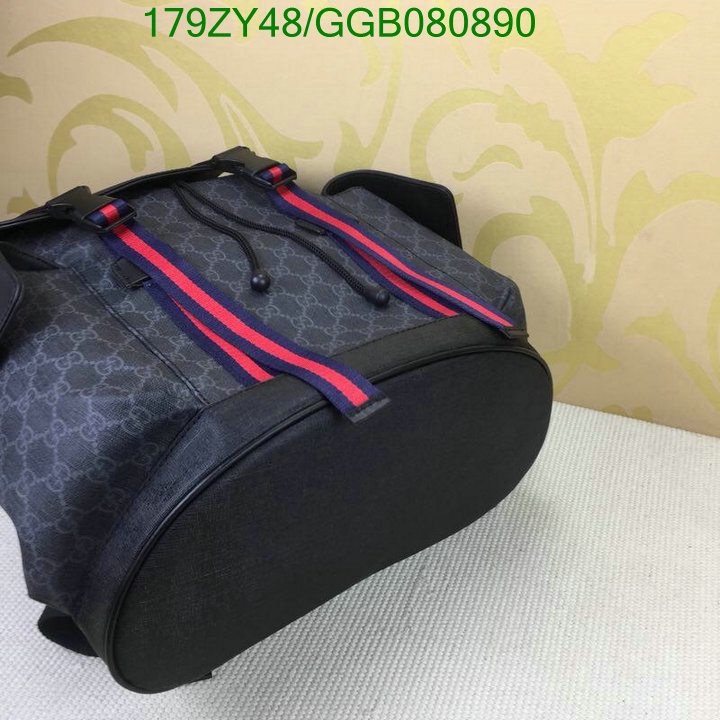 Gucci Bag-(Mirror)-Backpack-,Code: GGB080890,$:179USD