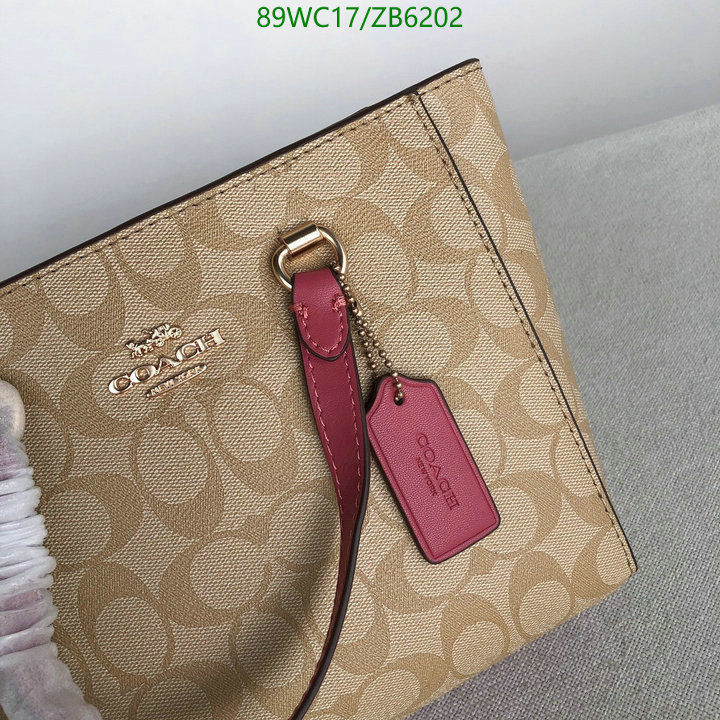 Coach Bag-(4A)-Handbag-,Code: ZB6202,$: 89USD