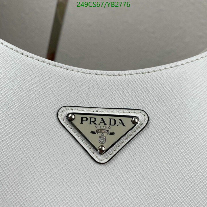 Prada Bag-(Mirror)-Cleo,Code: YB2776,$: 249USD