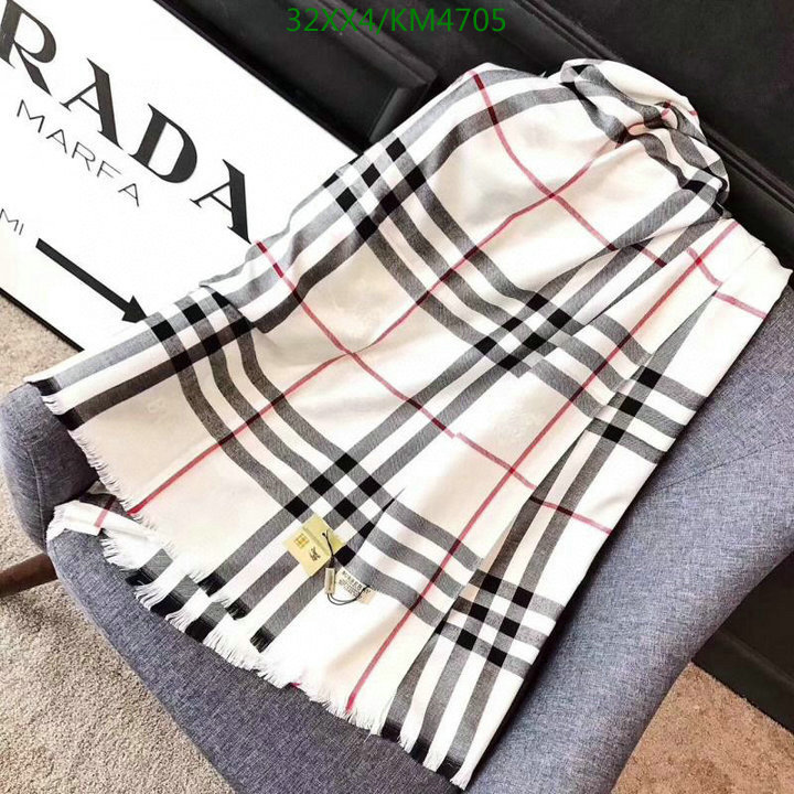 Scarf-Burberry, Code: KM4705,$: 32USD