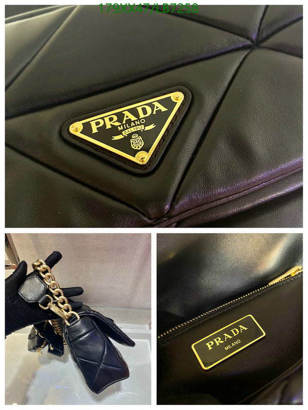 Prada Bag-(Mirror)-Diagonal-,Code: LB7258,$: 179USD