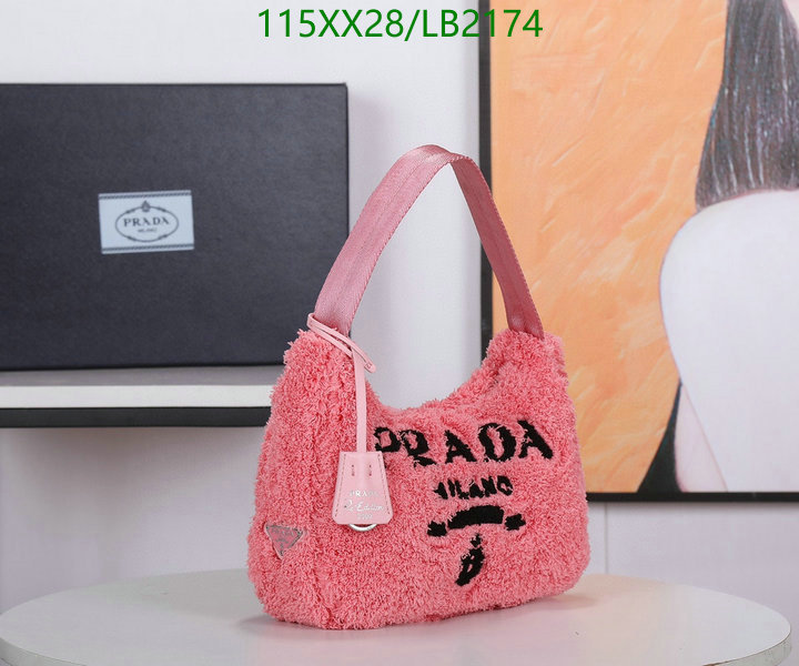 Prada Bag-(Mirror)-Re-Edition 2000,Code: LB2174,$: 115USD