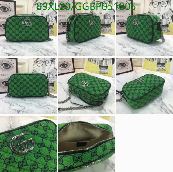 Gucci Bag-(4A)-Marmont,Code: GGBP051005,$: 89USD