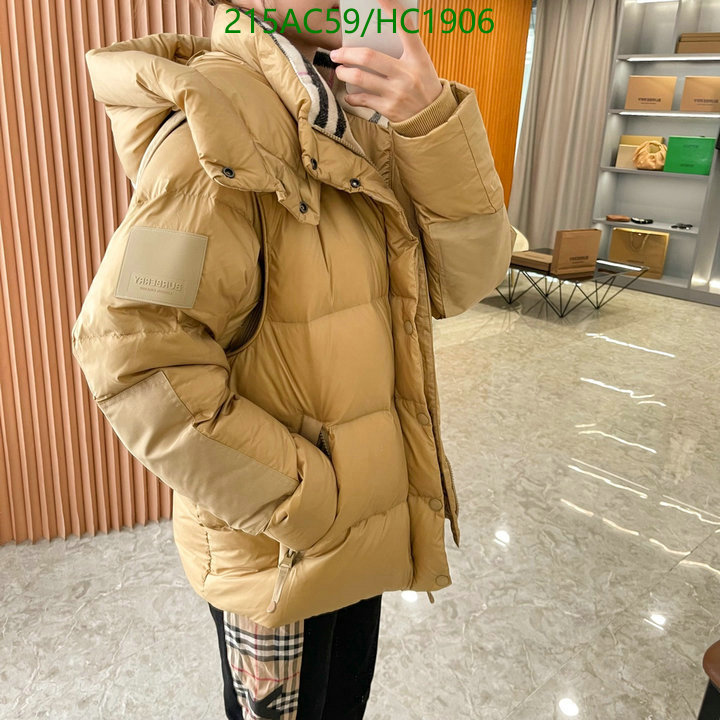 Down jacket Women-Burberry, Code: HC1906,$: 215USD