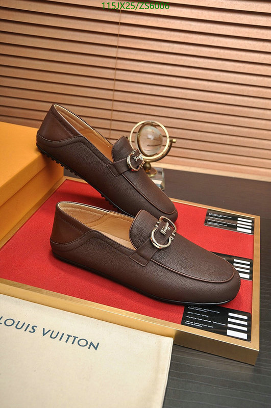 Men shoes-Ferragamo, Code: ZS6006,$: 115USD