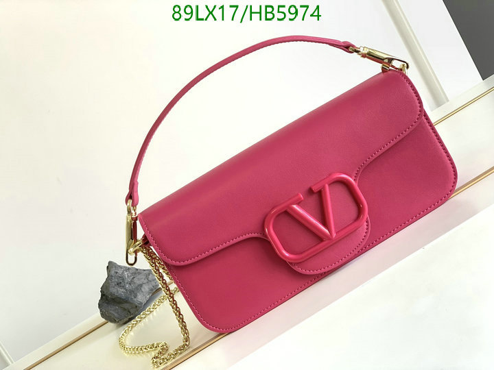 Valentino Bag-(4A)-LOC-V Logo ,Code: HB5974,$: 89USD