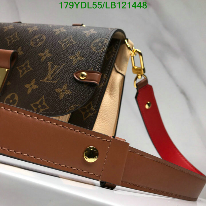 LV Bags-(Mirror)-Handbag-,Code: LB121448,$: 179USD