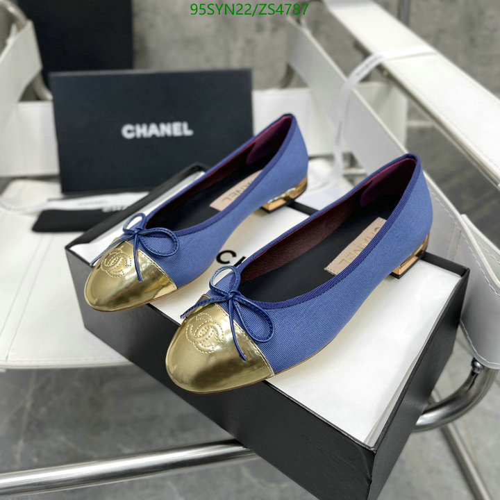 Chanel-Ballet Shoes,Code: ZS4787,$: 95USD