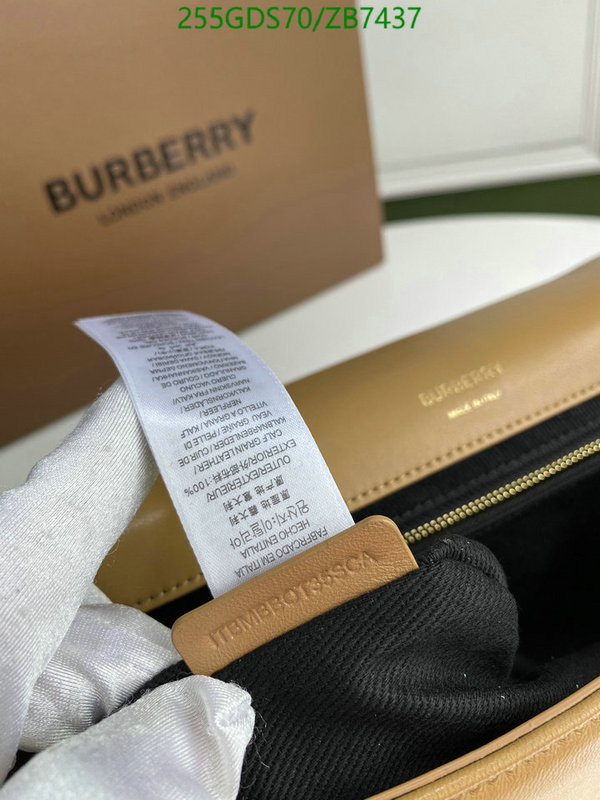 Burberry Bag-(Mirror)-Diagonal-,Code: ZB7437,$: 255USD