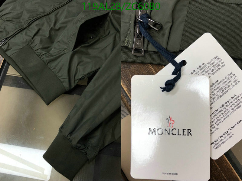 Down jacket Men-Moncler, Code: ZC6080,$: 119USD