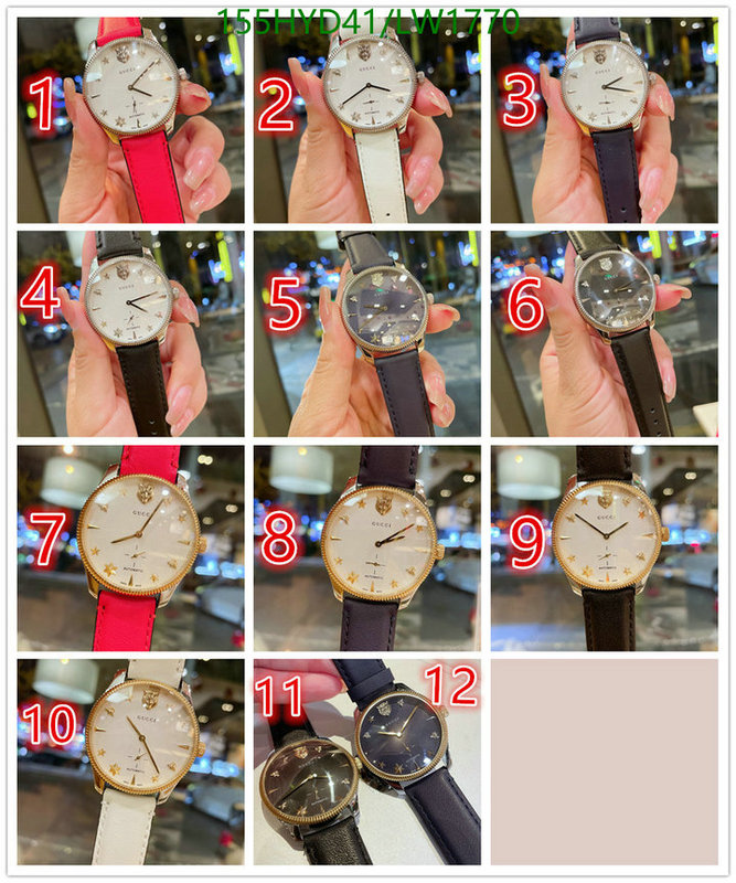 Watch-4A Quality-Gucci, Code: LW1770,$: 155USD